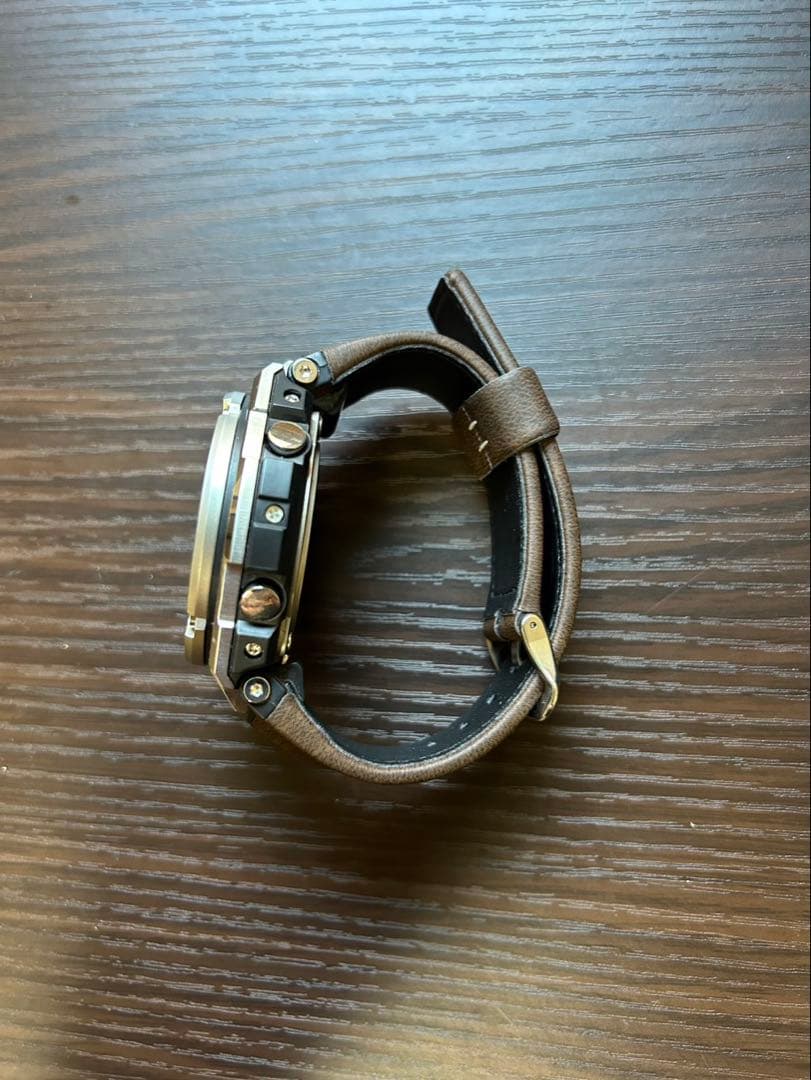 G-SHOCK 電波ソーラー GST-W110D 革ベルト 箱付