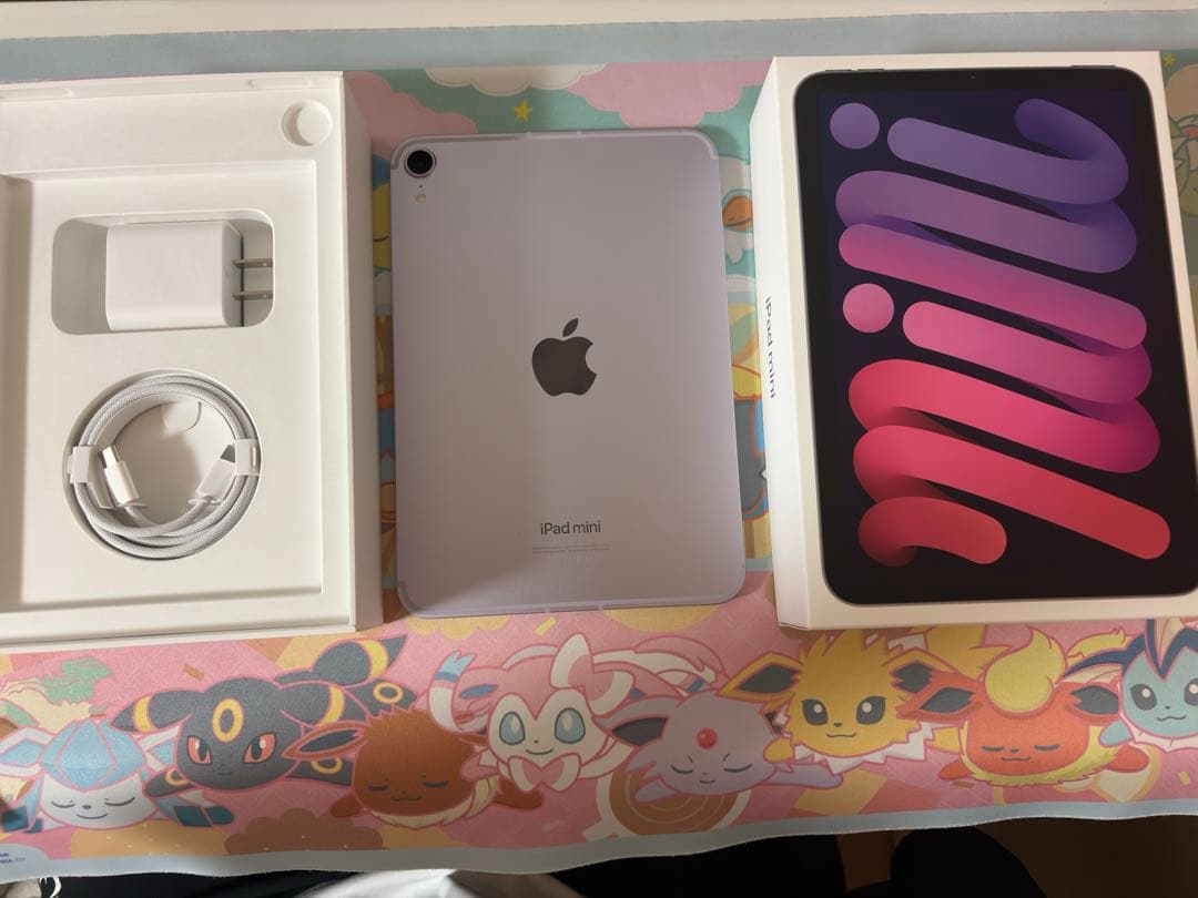 Apple iPad mini (A17 Pro) パープル　セルラーモデル