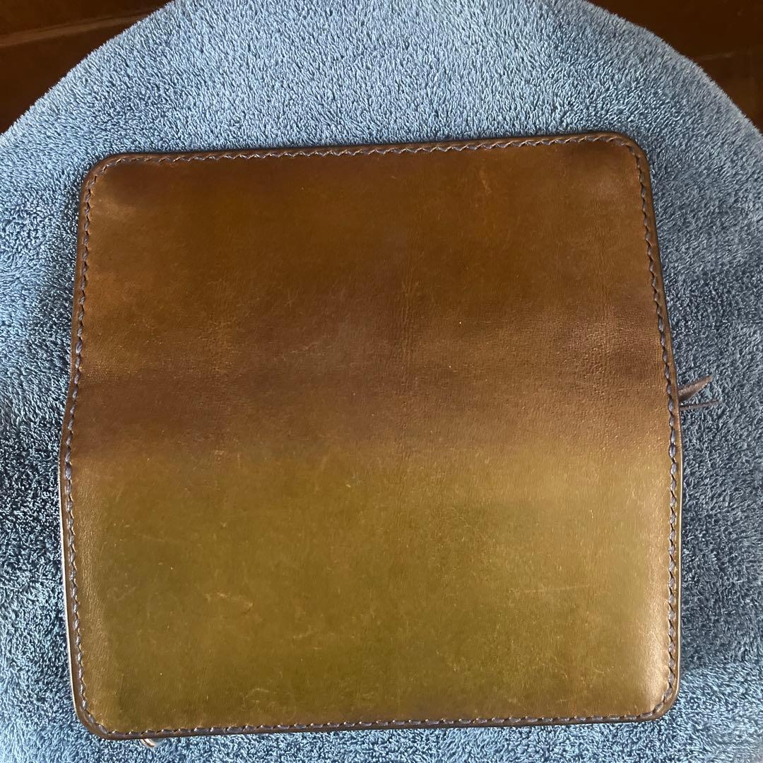 【美品】No.496 レザー ノームコア　ロング トラッカーウォレット