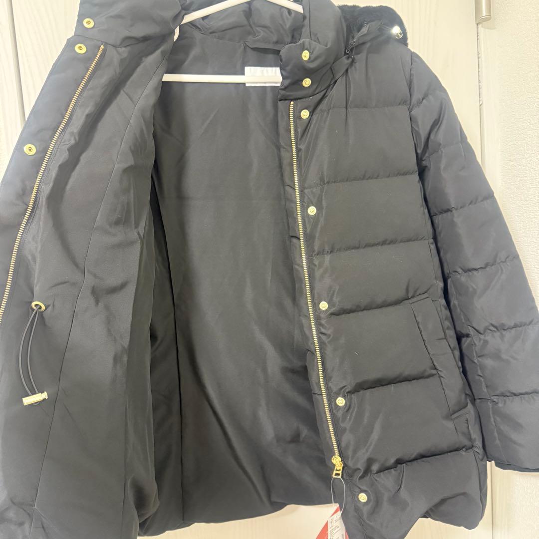 【新品タグ付】グローバルワーク　ウツクシルエット撥水ダウンコート M ブラック