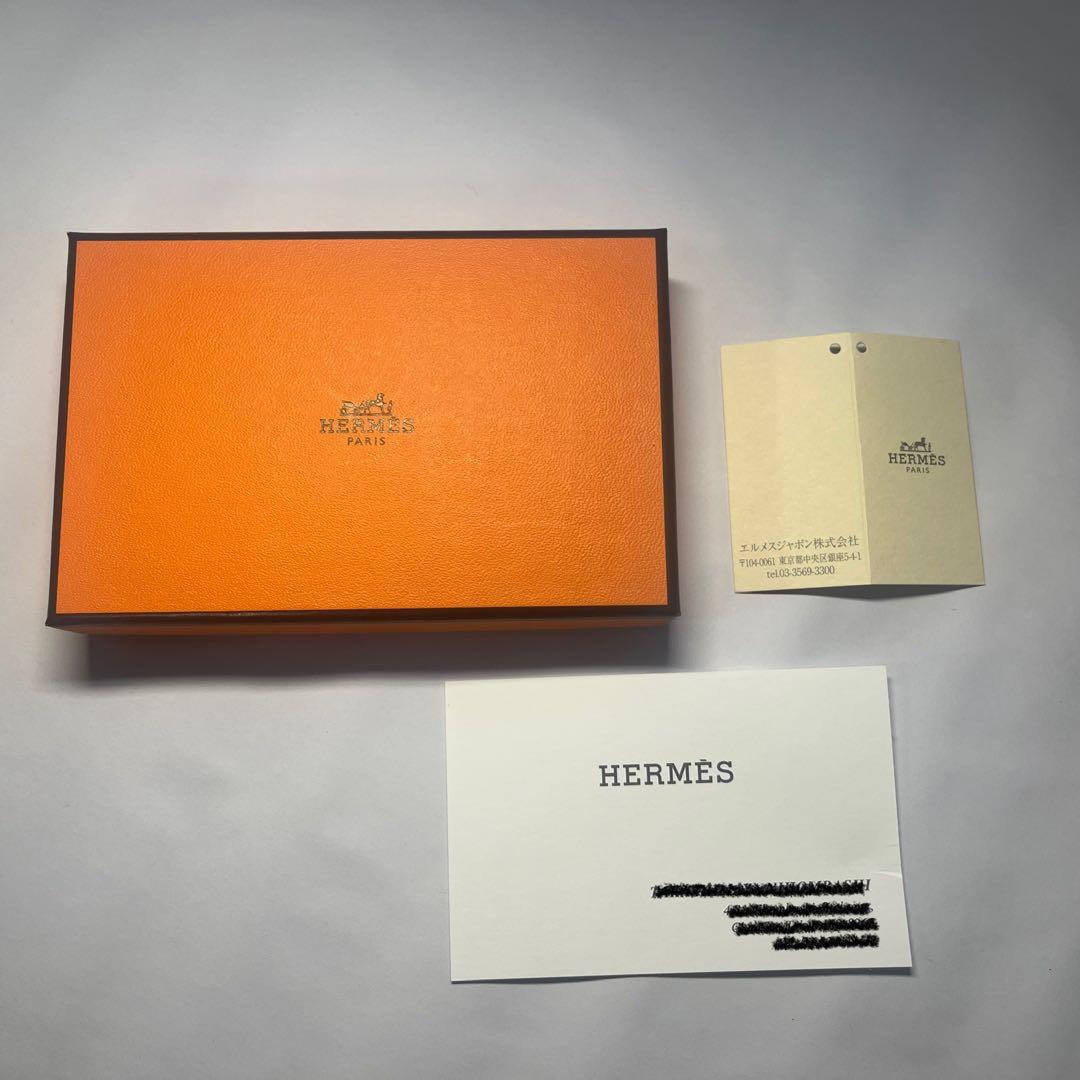 HERMES カルヴィ　カードケース　名刺入れ