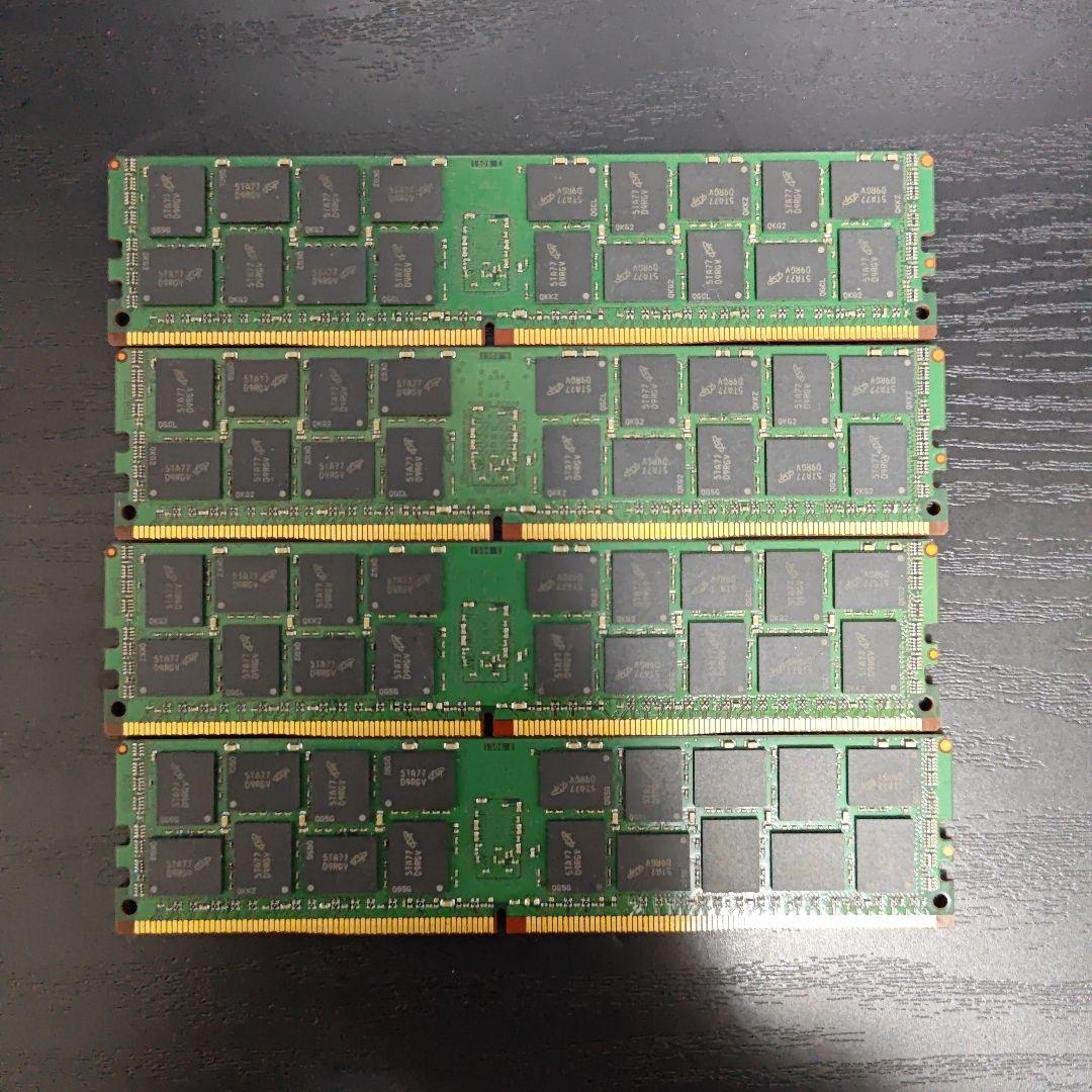 Crucial 64GB DDR4 メモリ PC4-2133P 16GB×4枚