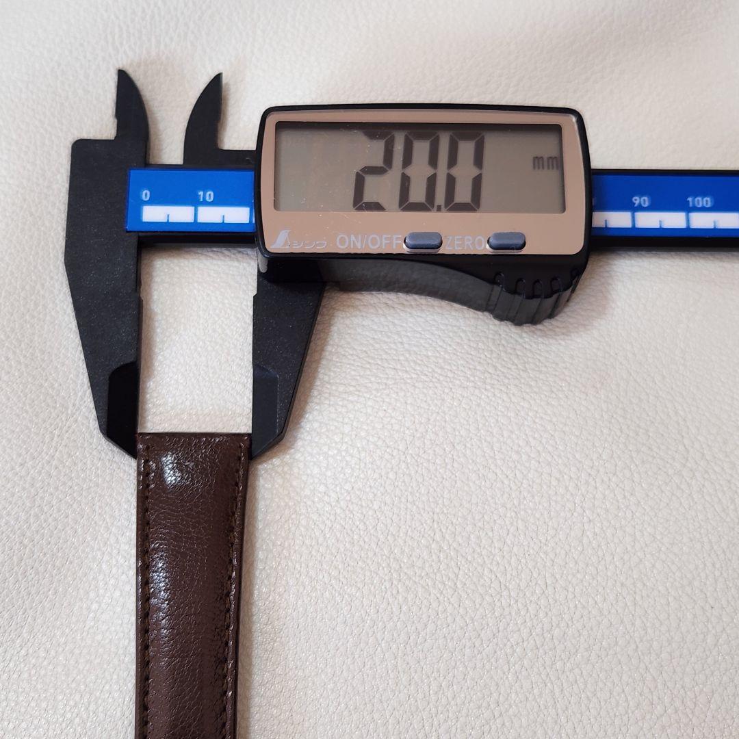 専用N㊹ロレックス純正　20～16mm YGF尾錠付きベルト 革バンド