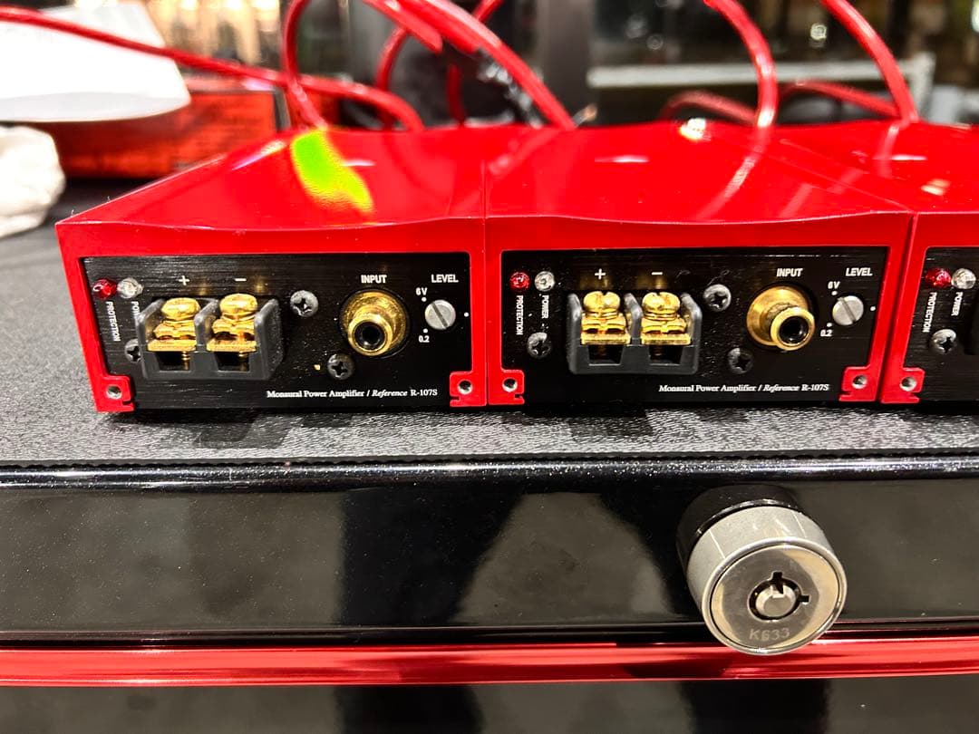 Bewith パワーアンプ Reference R107S Rosso