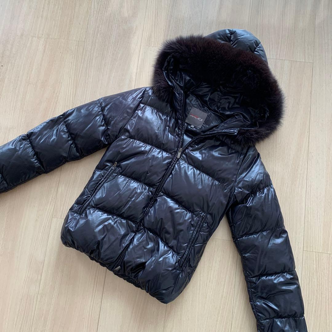 DUVETICA アダラ　ブラック　40 フォックスファー