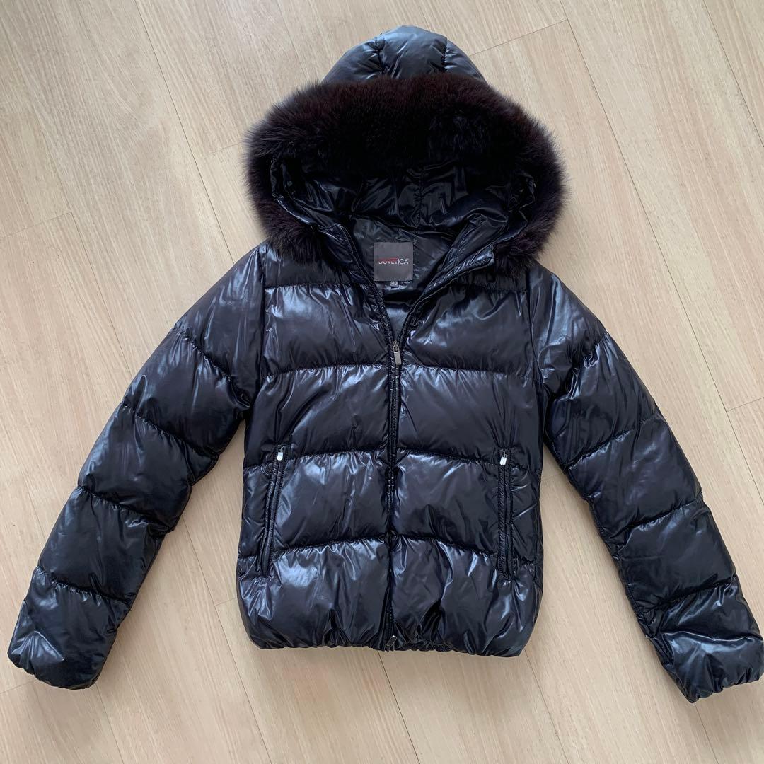 DUVETICA アダラ　ブラック　40 フォックスファー