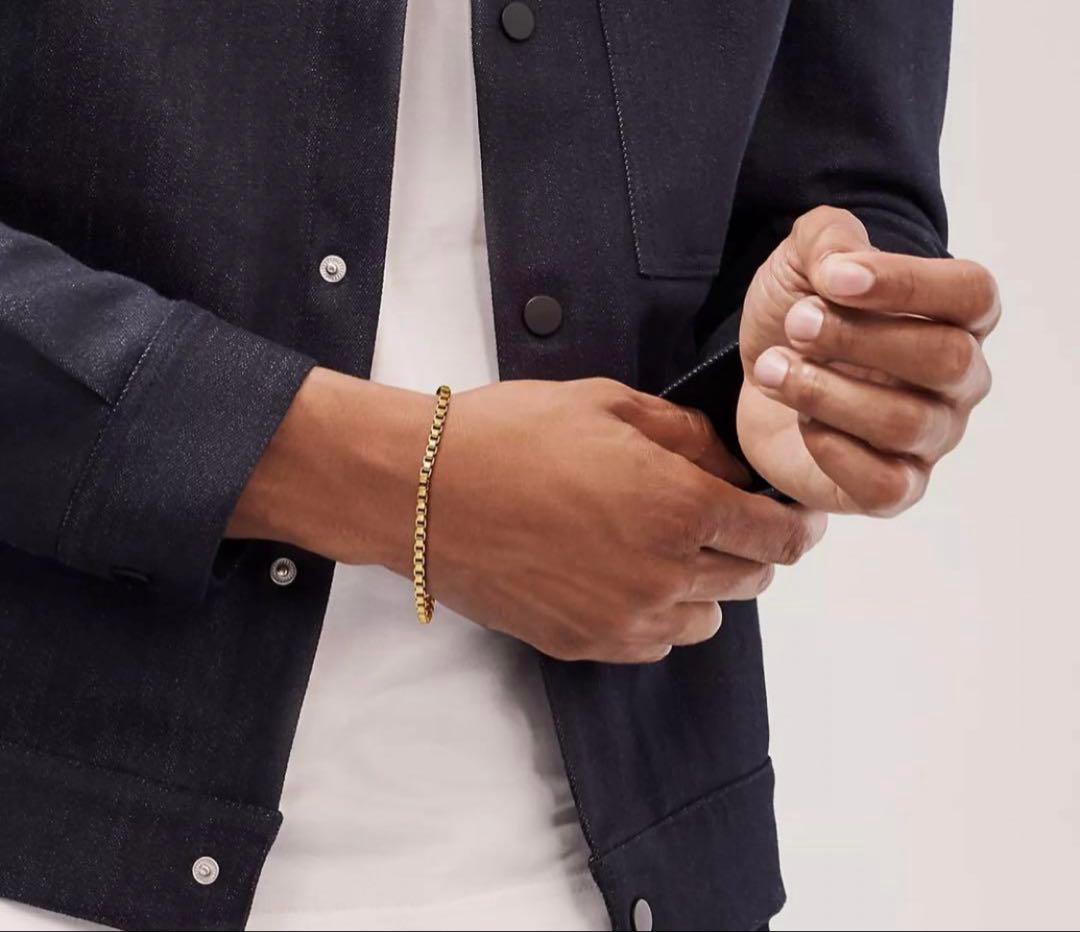 Tiffany ティファニー　k18 YG 18金　ベネチアン　ブレスレット