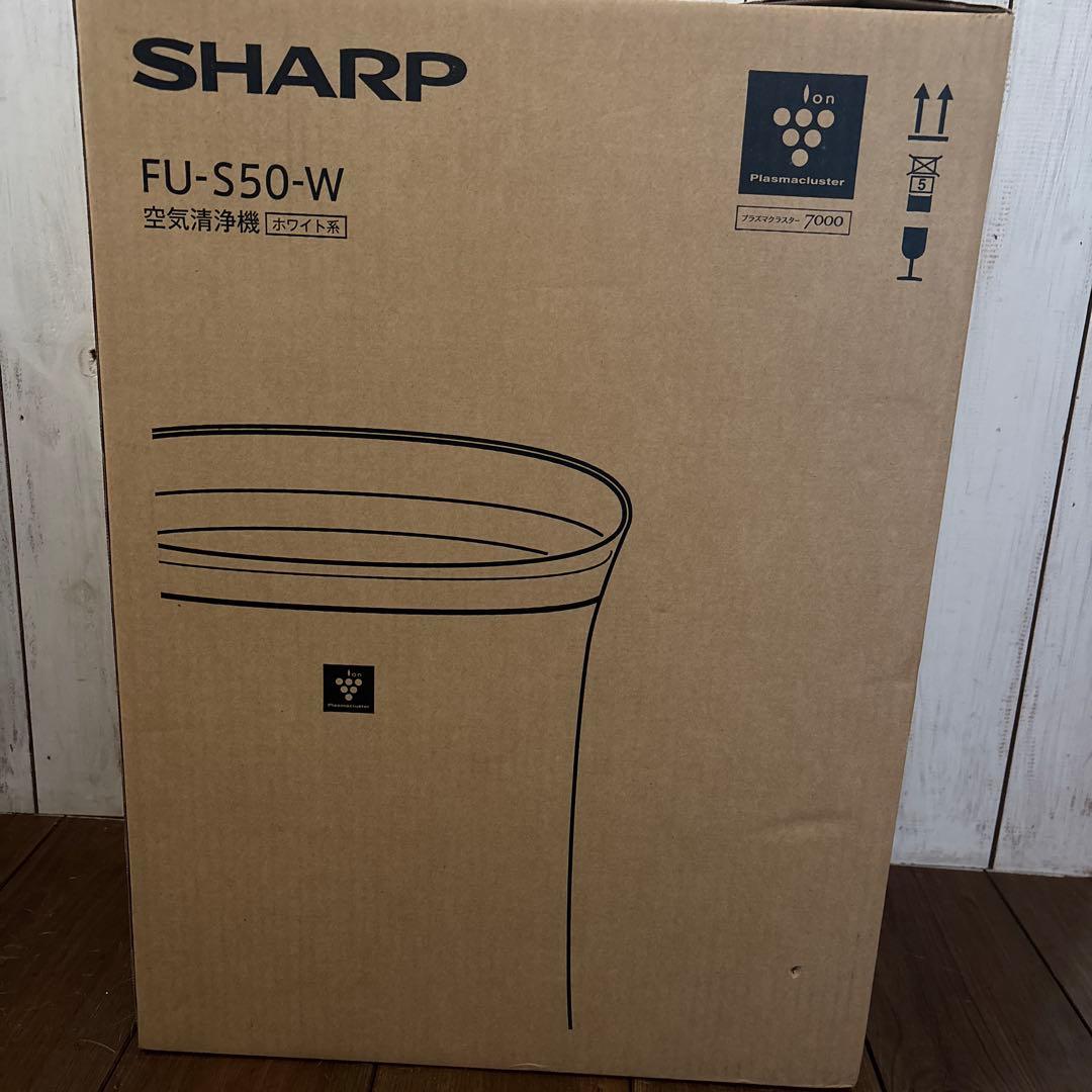 オードリーシャープ 空気清浄機 FU-S50-W