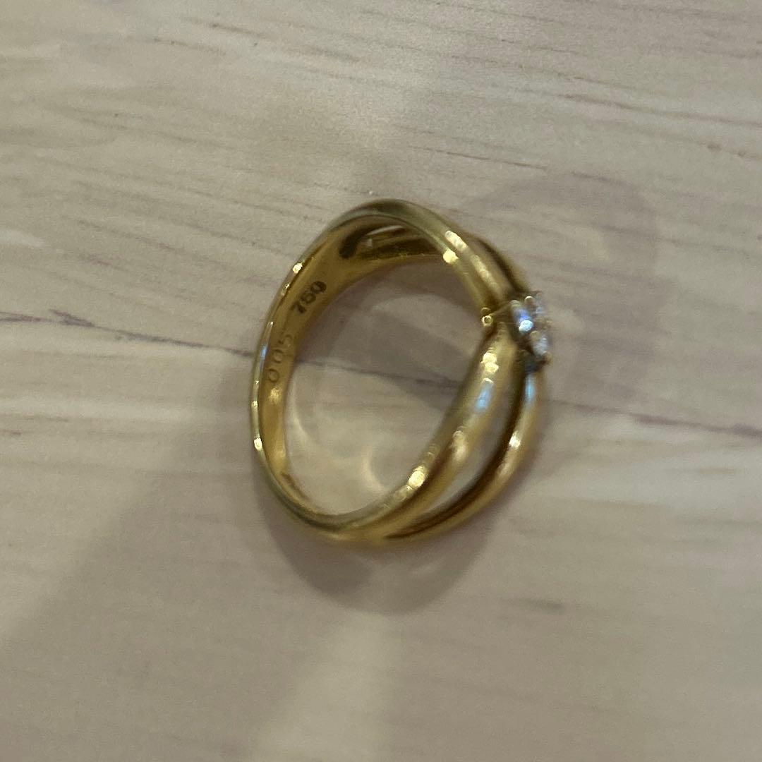 k18 ピンキーリング