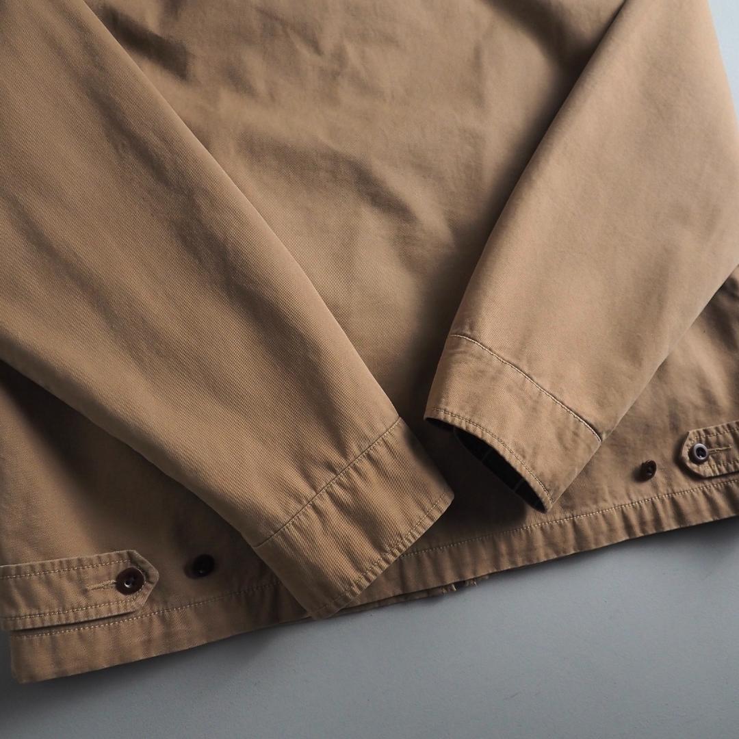 ラルフローレン　ブルゾン　スイングトップ　ベージュ　裏地チェック　美品