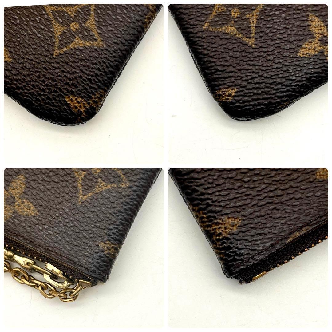 ルイヴィトン モノグラム ポシェットクレ ケース 正規品 本物 男女兼用