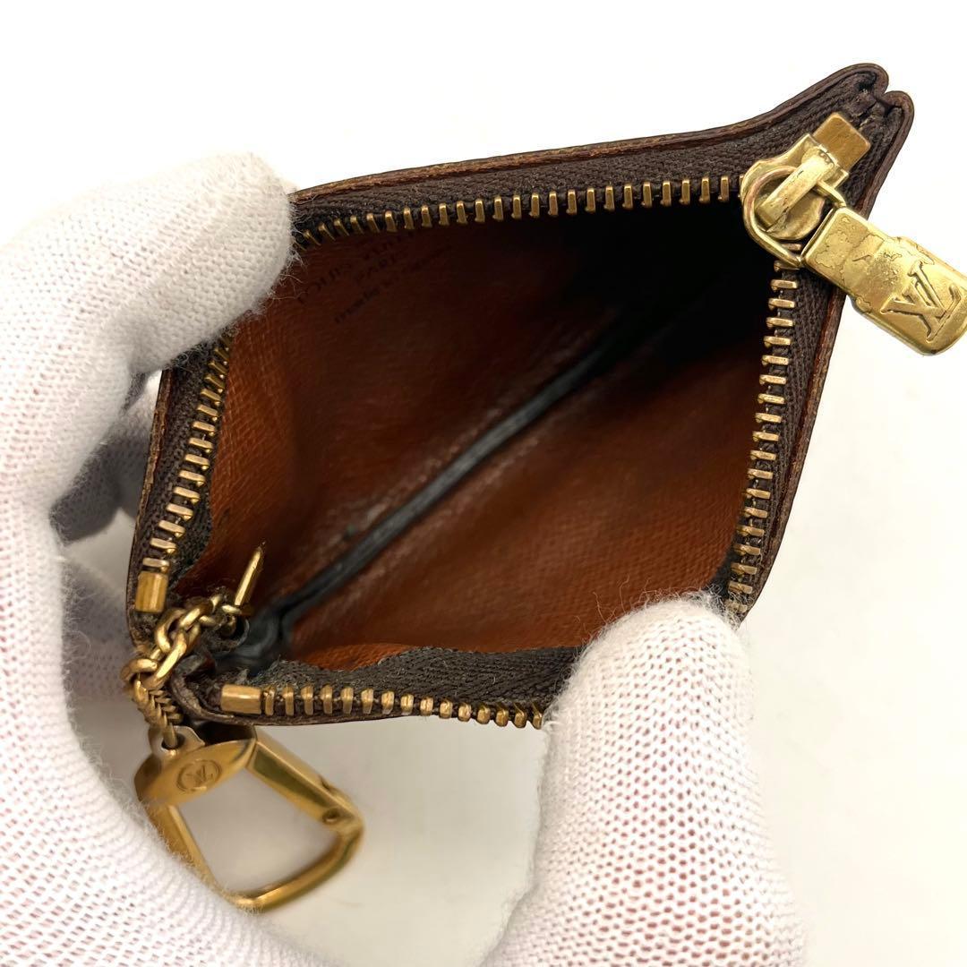 ルイヴィトン モノグラム ポシェットクレ ケース 正規品 本物 男女兼用