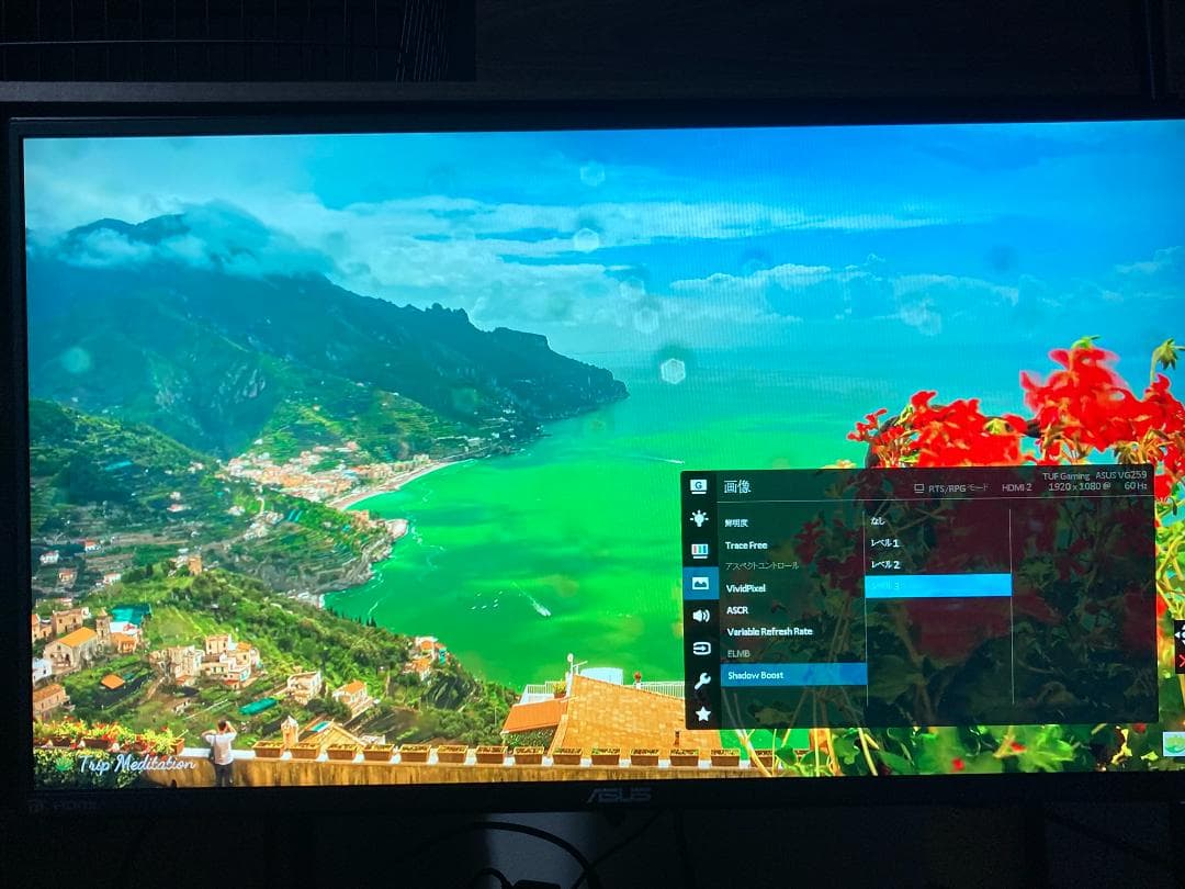 ASUS ゲーミングモニター 144Hz TUF GAMING VG259