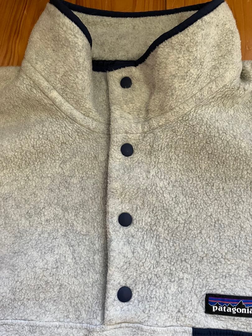 Patagonia スナップT アッシュグレー