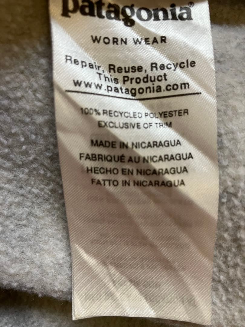 Patagonia スナップT アッシュグレー