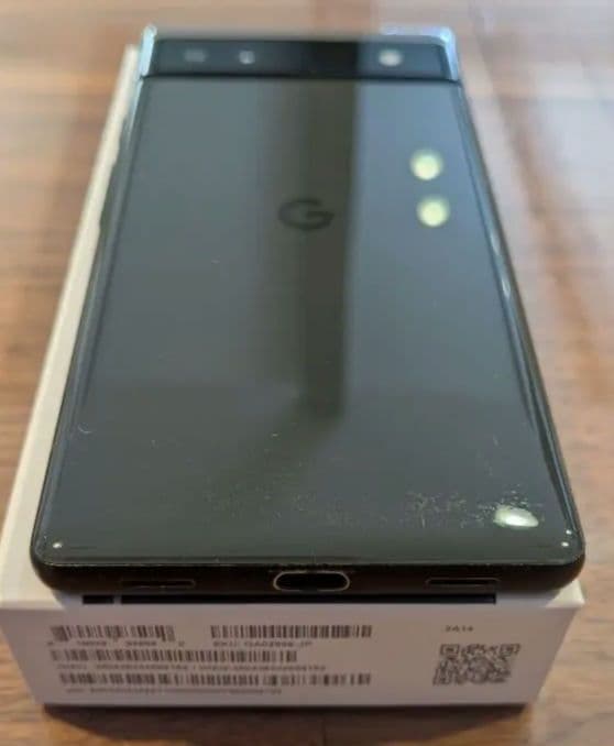 Google Pixel 6a 本体 通話不良有り　その他問題なし