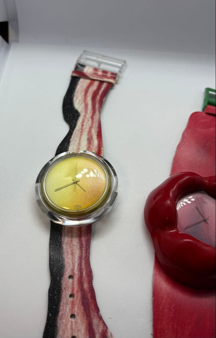 swatch 腕時計　赤パプリカ ズッキーニ ベーコン　希少