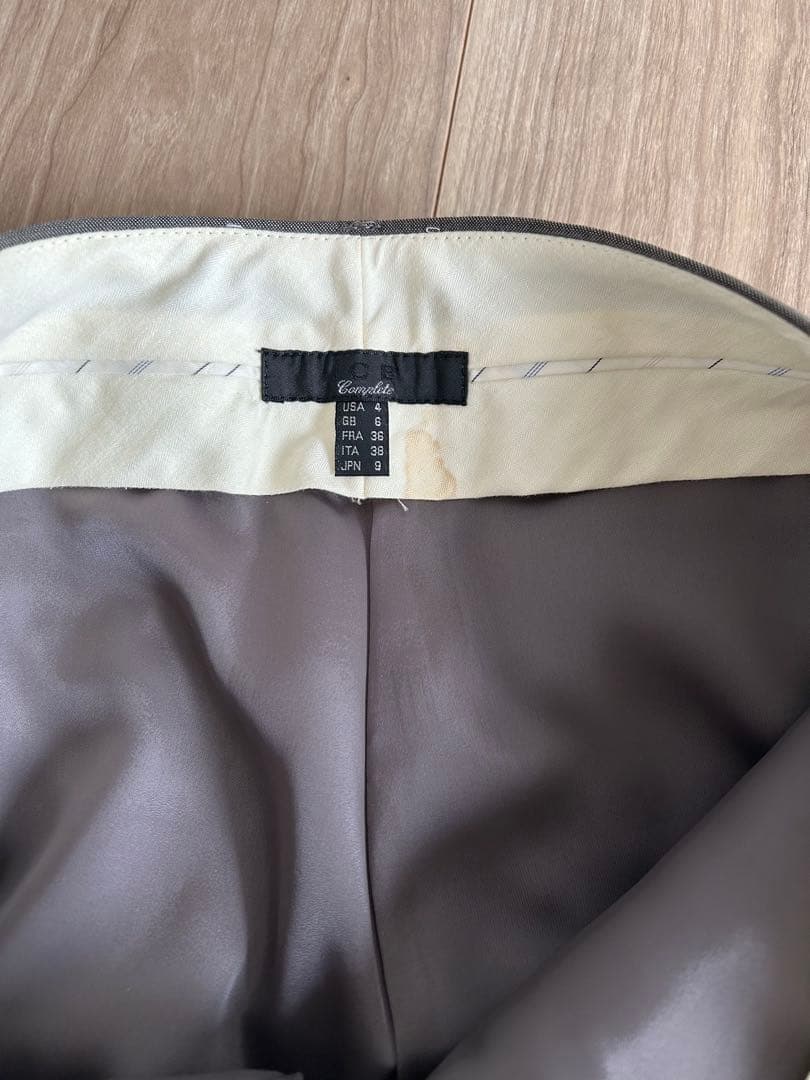 ICB 美品　グレー　3点セット　ジャケット　スカート　パンツ　11号9号