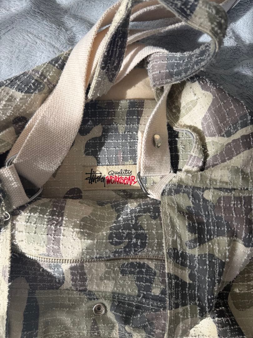バッグ Stussy NEEDLE PUNCH CROSSBODY BAG camo