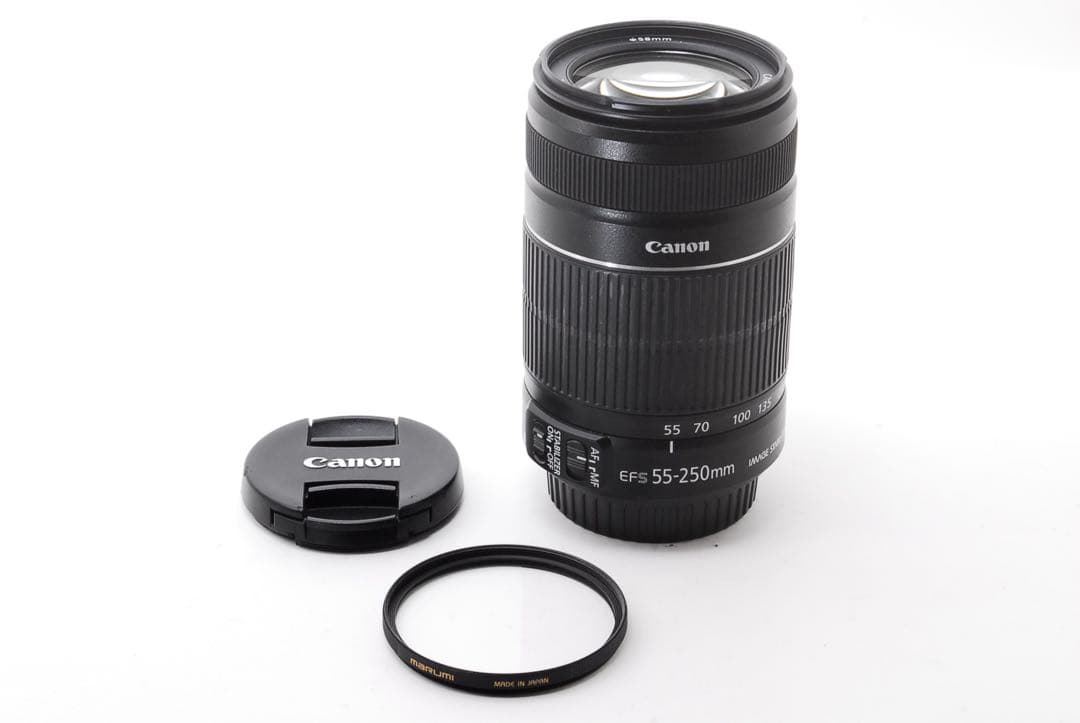 Canon EF-S 55-250mm IS II 望遠レンズ 美品