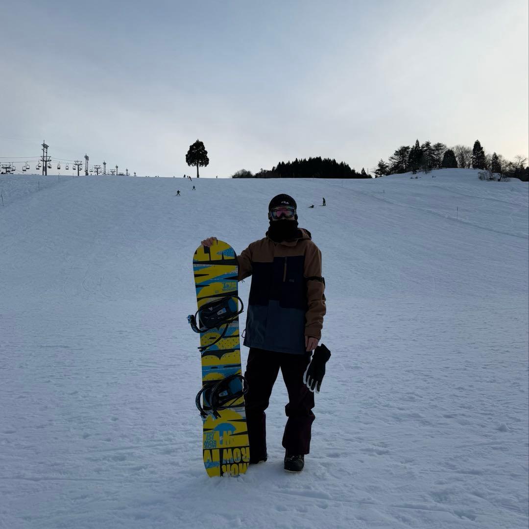 スノーボードウェア 《上下セット》【RIDE】 ブラウン/ネイビー 男女兼用