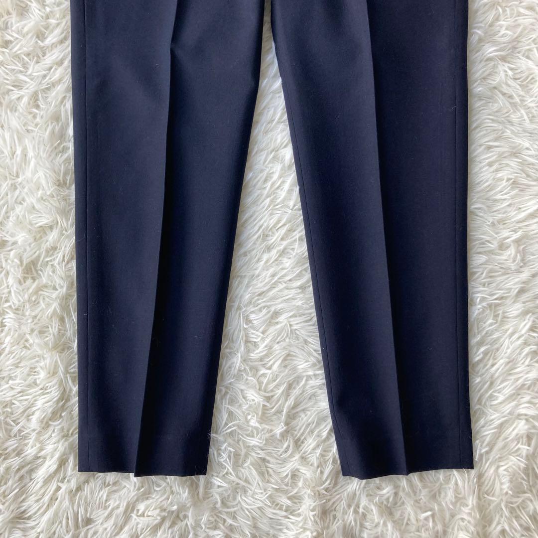 NATURAL BEAUTY BASIC ノーカラージャケット パンツスーツ M