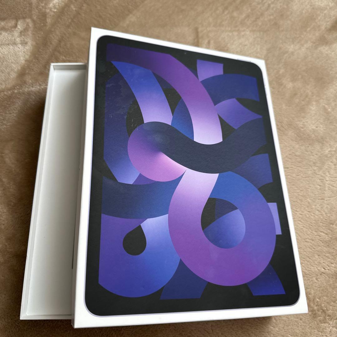 iPad Air 第5世代　本体+箱　64GB WiFiモデル パープル おまけ