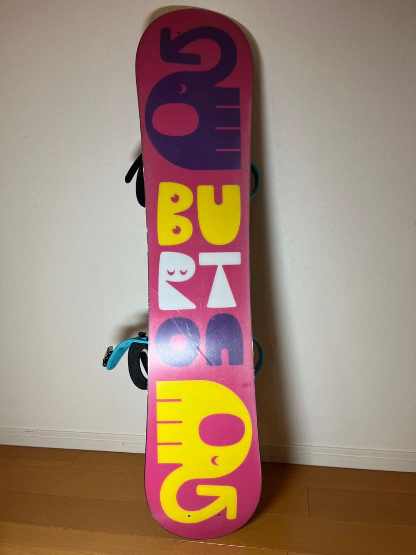 Burton 120 キッズ　チクレット　スノーボード ビンディング付き