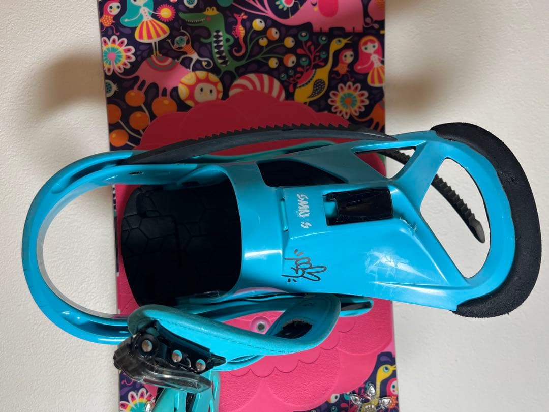 Burton 120 キッズ　チクレット　スノーボード ビンディング付き