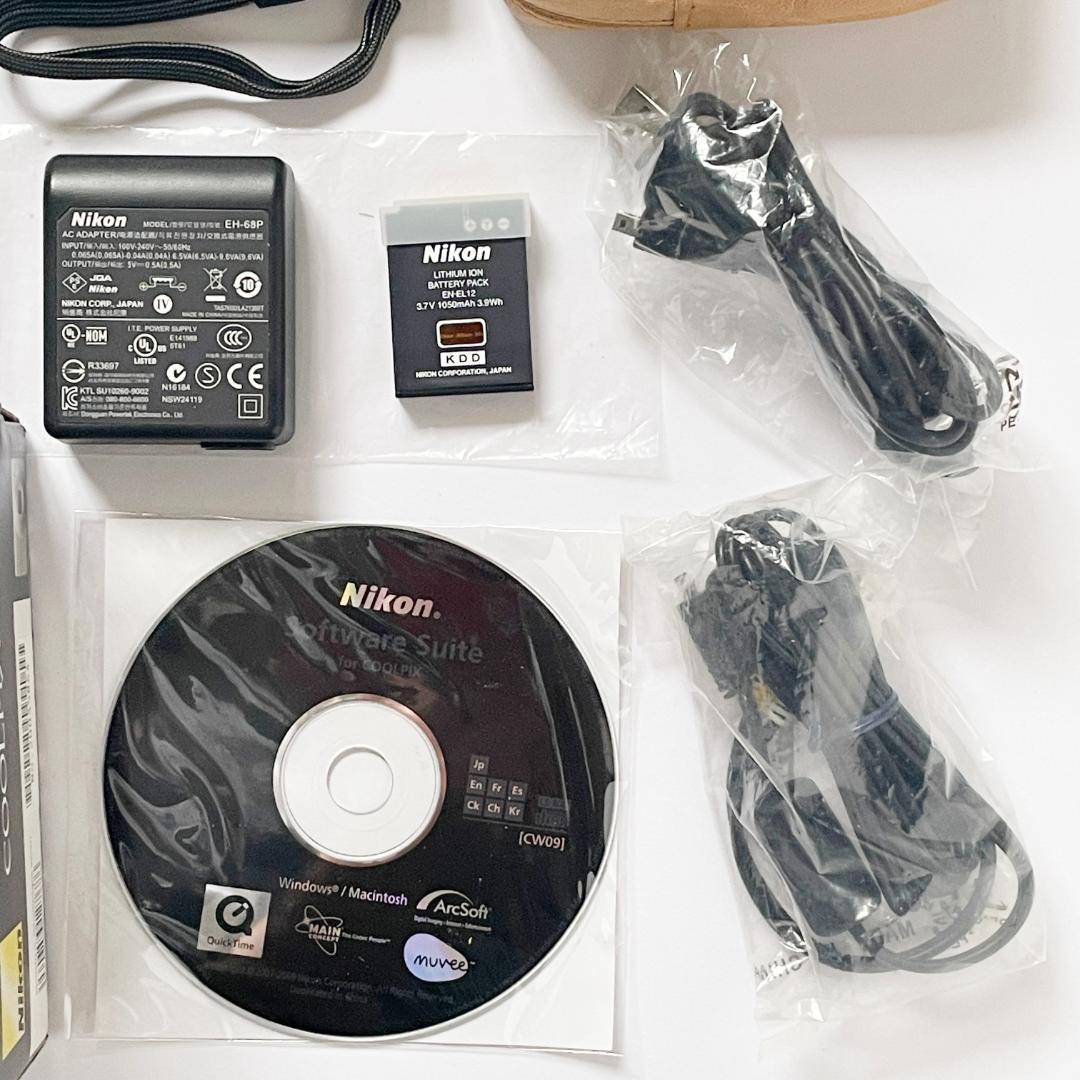 美品 ニコン Nikon COOLPIX S6000 元箱他付属あり