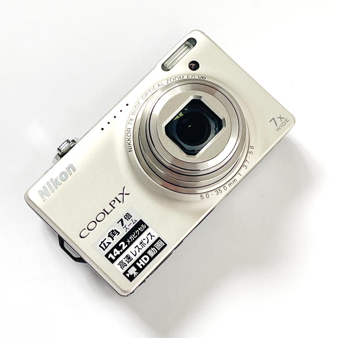 美品 ニコン Nikon COOLPIX S6000 元箱他付属あり