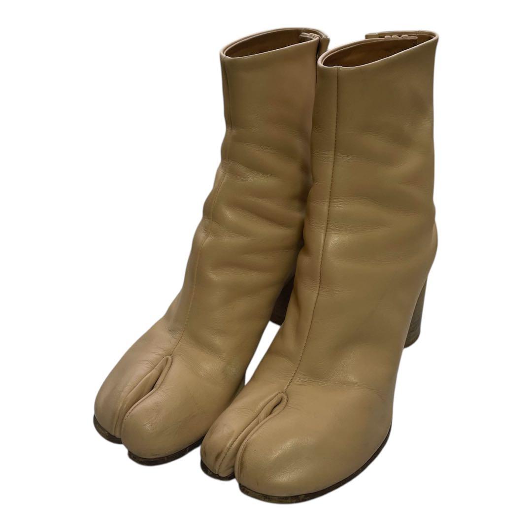 Maison Margiela 足袋アンクルブーツ 37 ベージュ マルジェラ