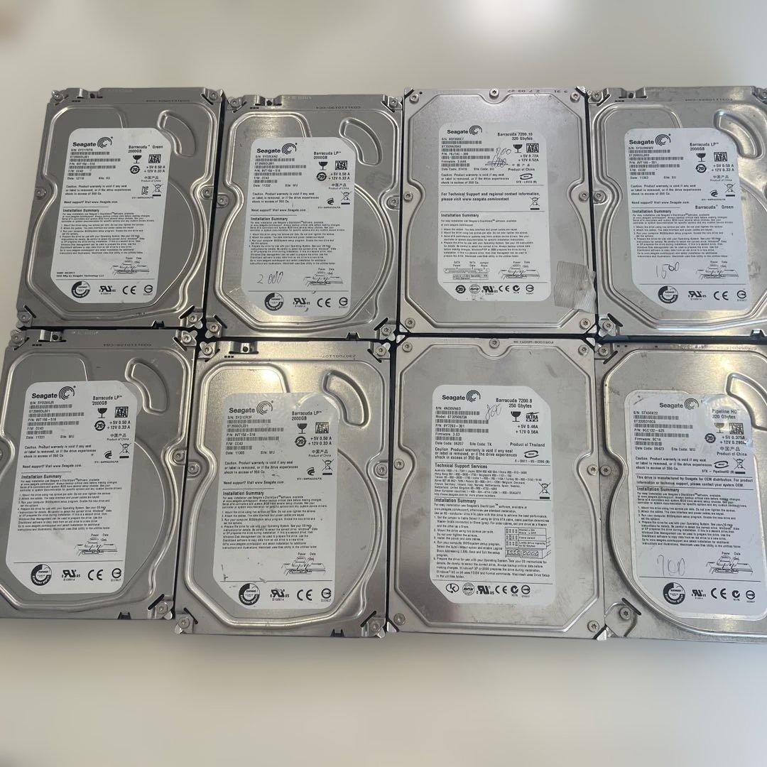 Seagate Barracuda HDDセット