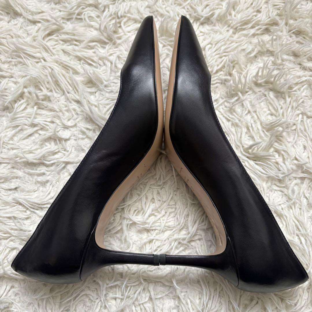 未使用級　ファビオルスコーニ レザーパンプス ポインテッドトゥ イタリア製　37