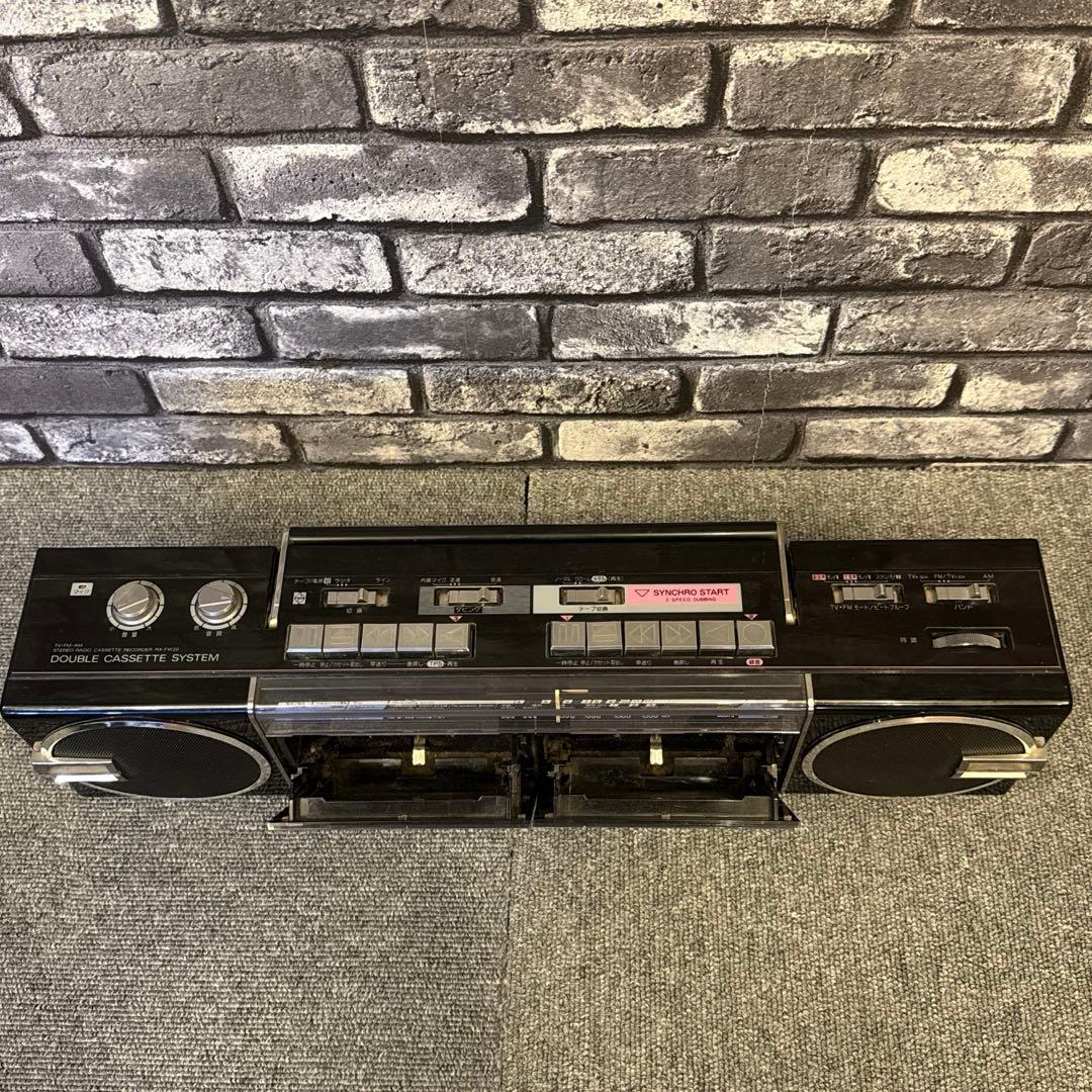 ナショナル ラジカセ 2台セット 昭和レトロ ジャンク品