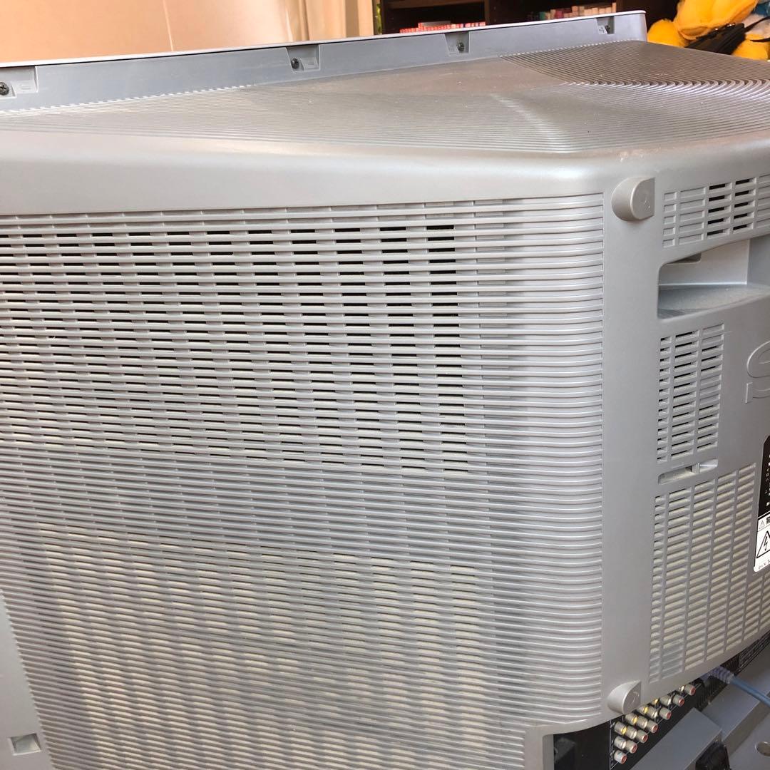 SONY ブラウン管テレビ Wega シルバー〔純正のスタンド付き）業者発送