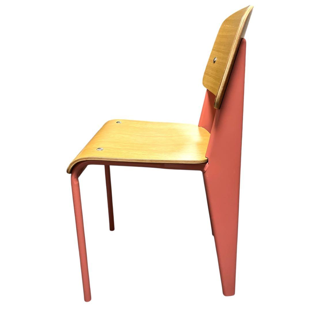 【希少】美品 Jean Prouve スタンダードチェア リプロダクト ピンク