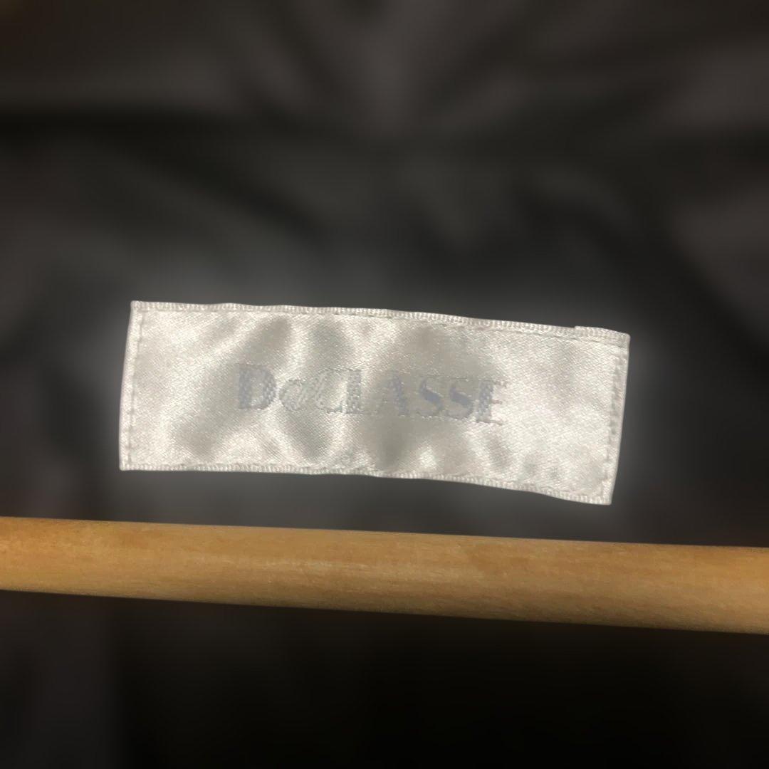 美品✨ドゥクラッセダウンジャケット艶AirダウンスタンドカラーコートXL大きめ黒