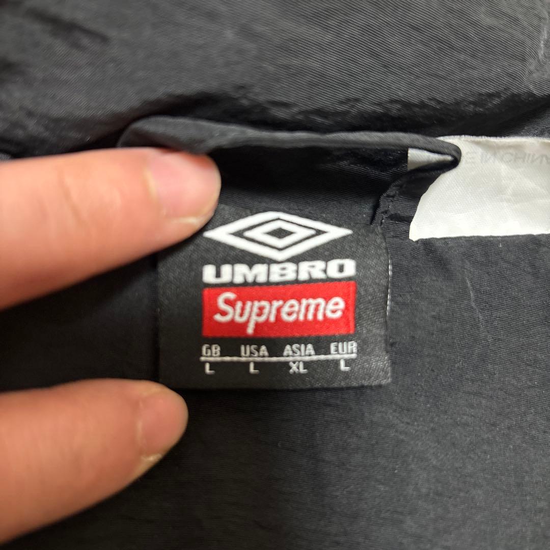 Supreme×umbro 22SS blacktrackjacket