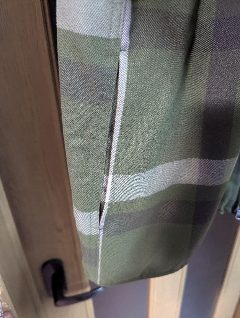 Patagonia チェック柄フランネルリバーシブルジャケット　美品XL