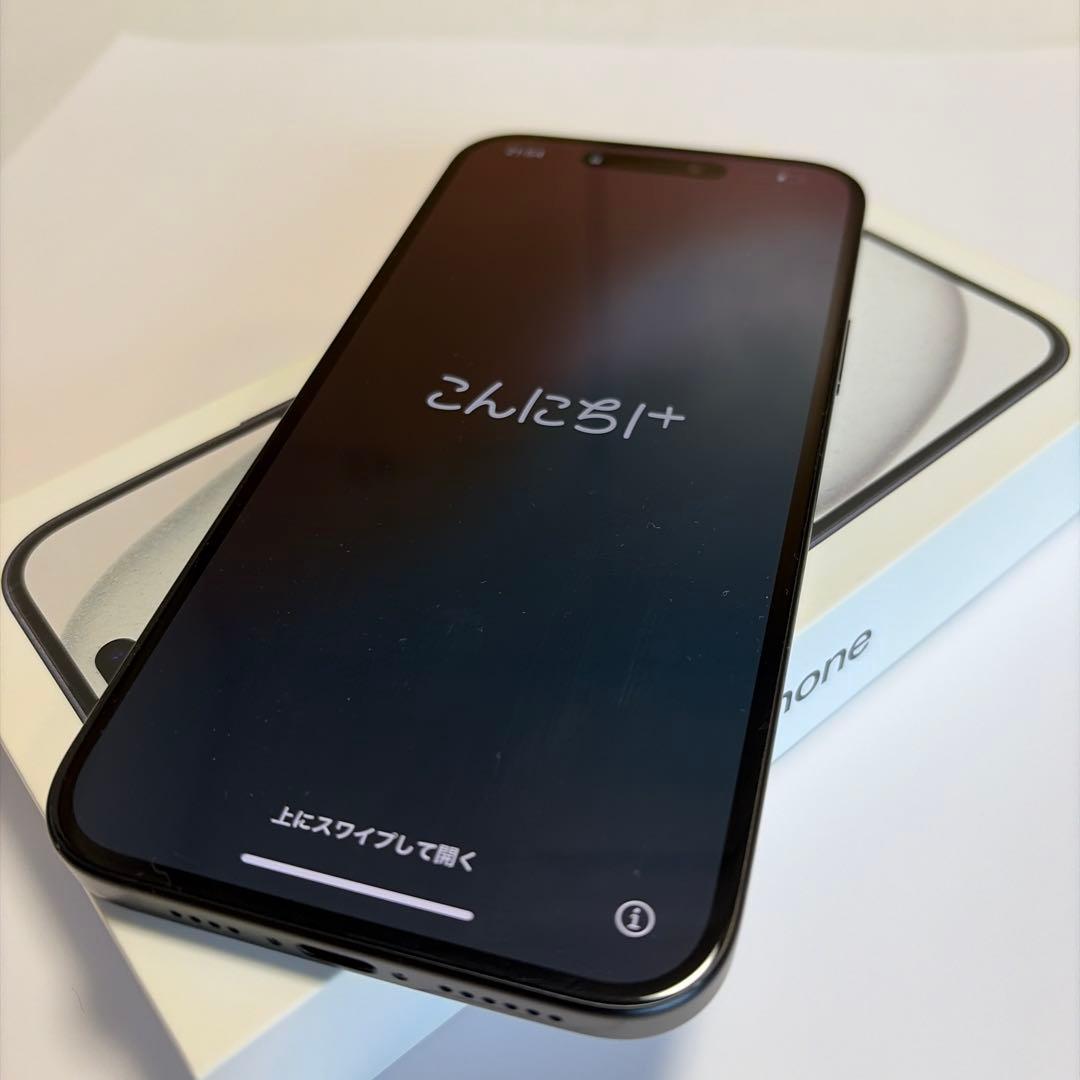 Apple iPhone 15 Plus 512GB ブラック SIMフリー美品