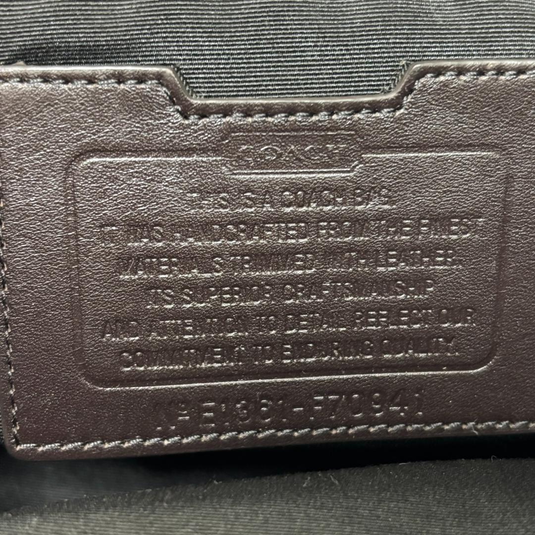 【COACH】メッセンジャーバッグ ブラック カモフラージュ メンズ