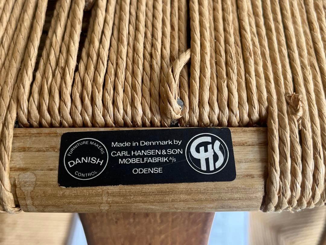 正規品 ビンテージODENSE カール・ハンセン＆サン Yチェア CH24オーク