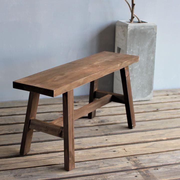 お値下げ品 無垢材 ベンチ 木製 椅子 スツール