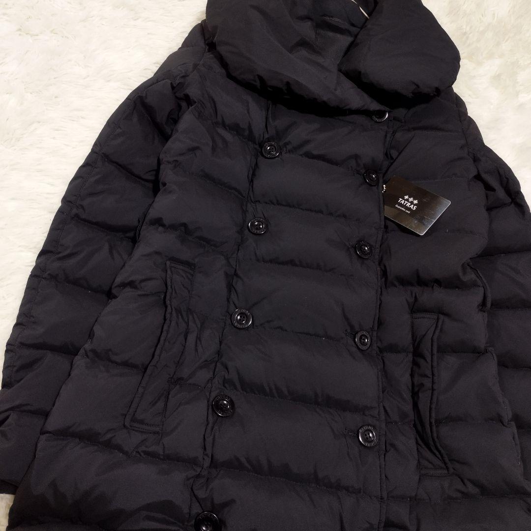 18210✨美品✨タトラス アゴーニャ ダブル ダウンコート ブラック 2 M