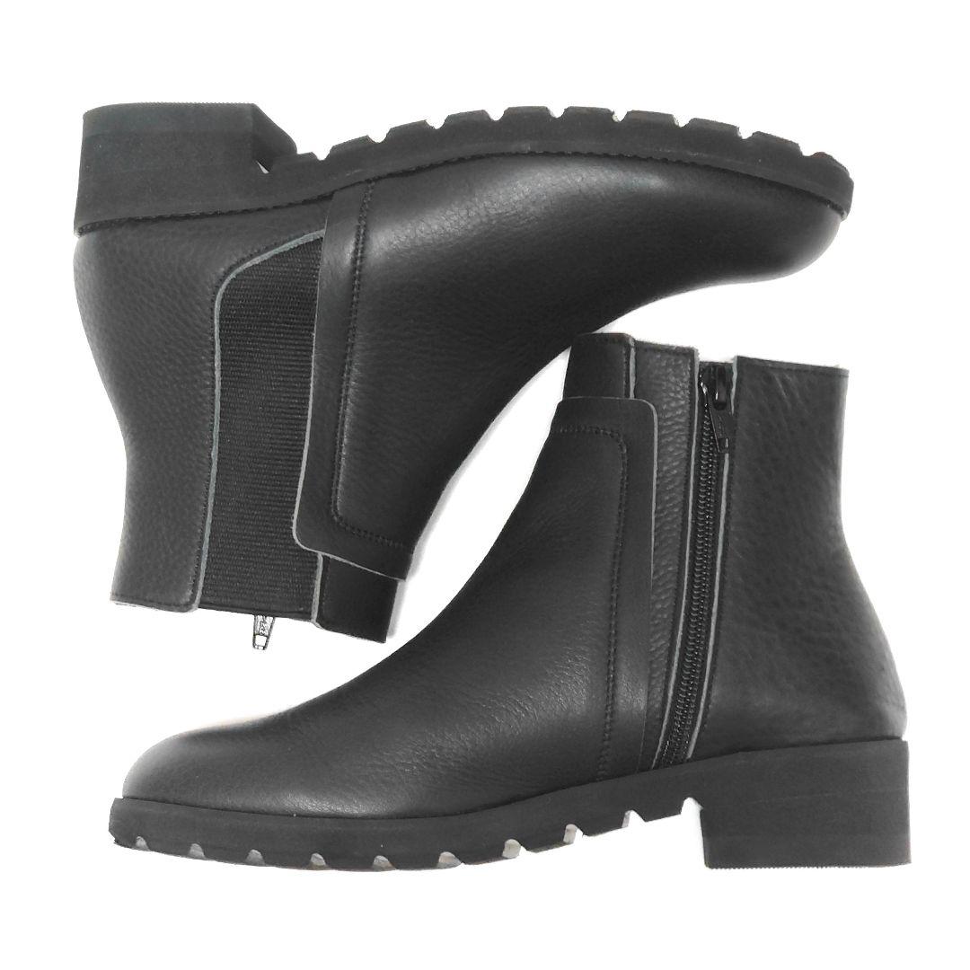 美品 アルテミス バイ ダイアナ 軽量 本革 サイドゴア ショートブーツ イエナ