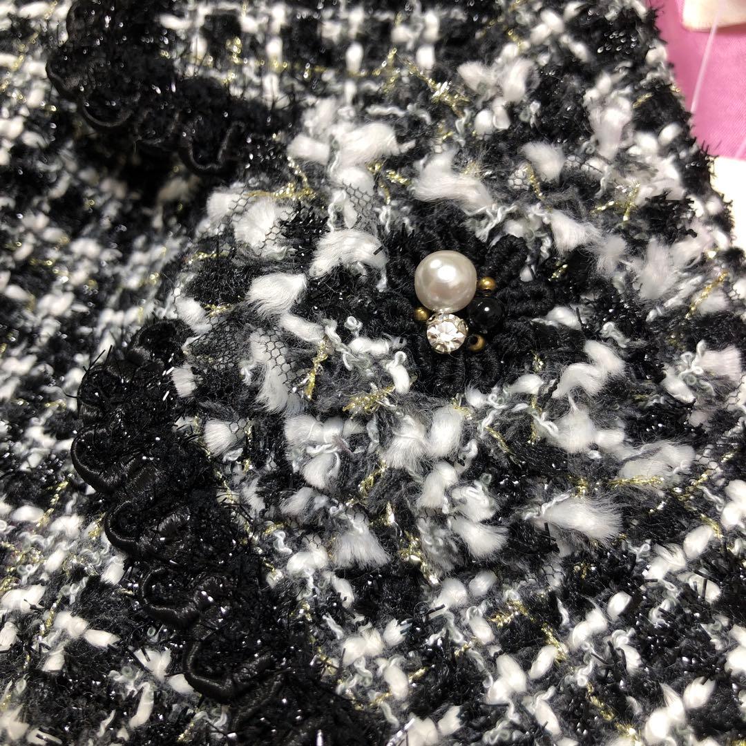 新品❣️半額以下❣️ウール２４%入りツイードジャケット