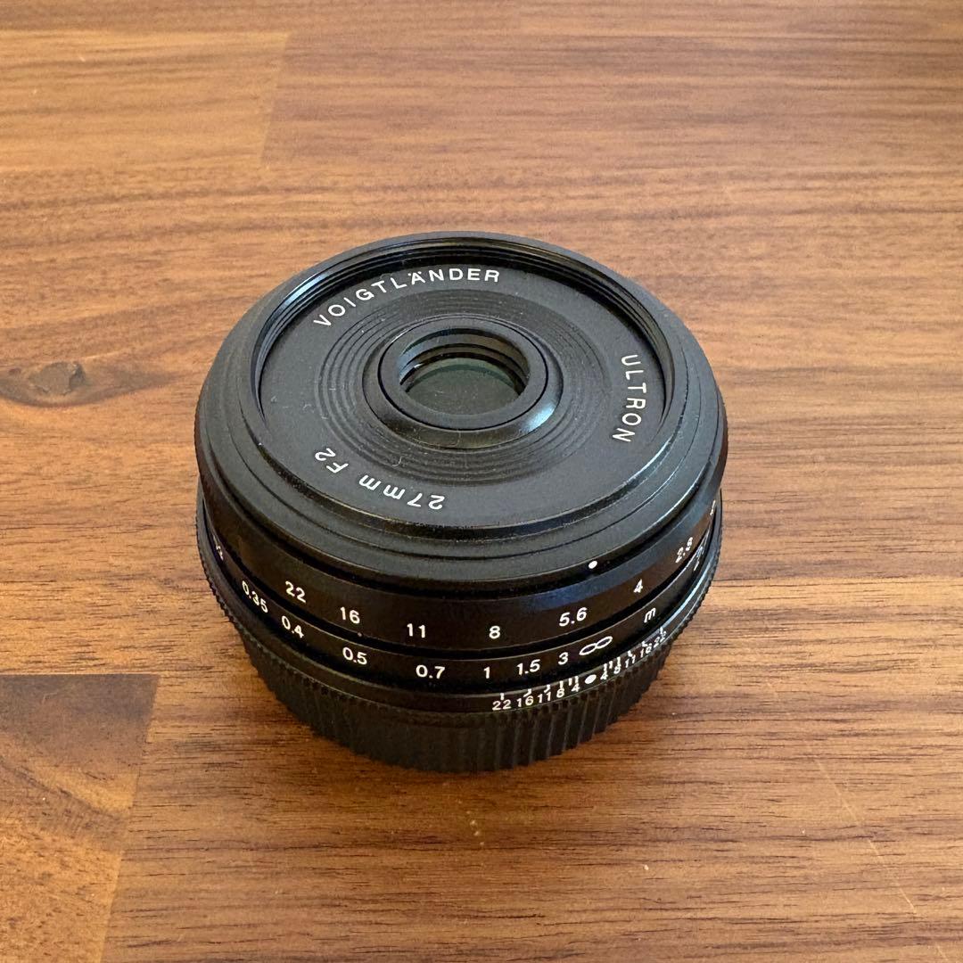 Voigtlander ULTRON 27mm F2 Xマウント 箱付