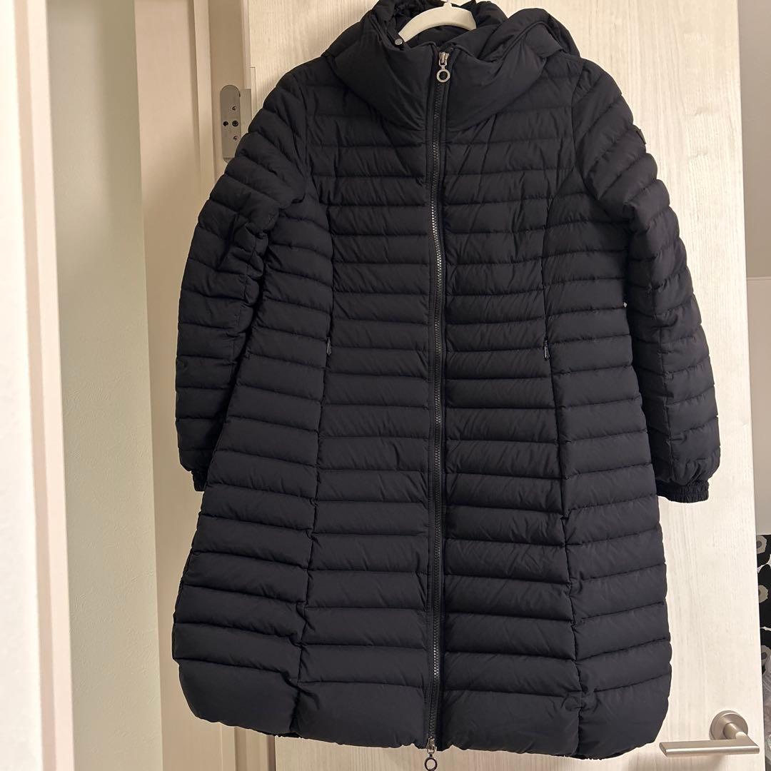 【美品】TETRAS ロングダウンコート　LESTE サイズ02 ブラック