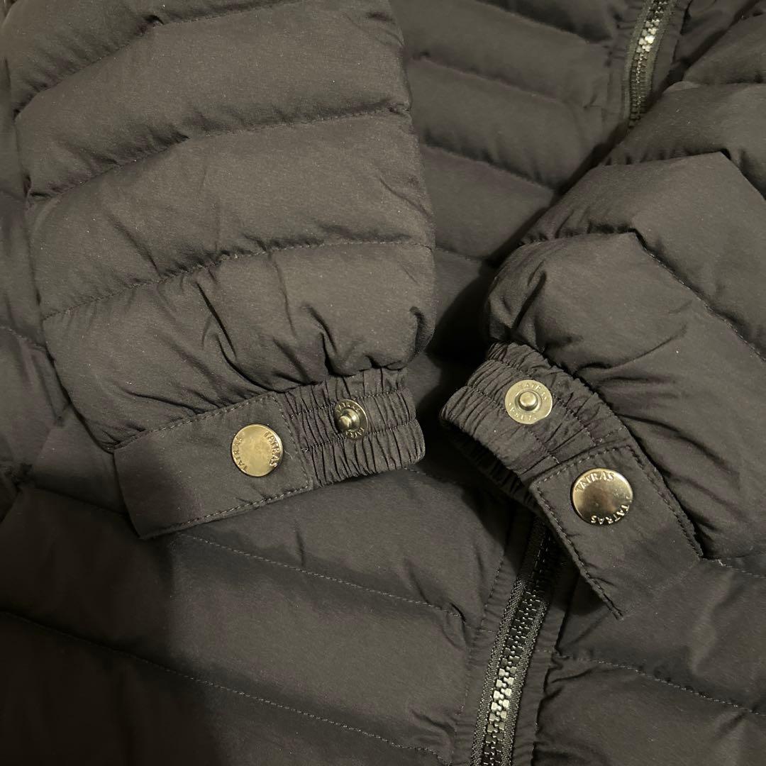 【美品】TETRAS ロングダウンコート　LESTE サイズ02 ブラック